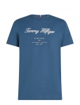 Tommy Hilfiger - Script Logo Tee - L&uuml;hikeste varrukatega - M