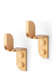 ChiCura - Tabula Wall Hooks Brass (2 Pcs.) - Konksud - ONE SIZE