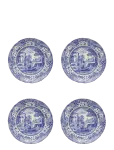 Spode - Blue Italian Lunch Plate 4-Pack - Praetaldrikud - &Oslash; 23 CM