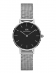 Daniel Wellington - Petite 28 Sterling S Black - Analoogkellad - 28 mm