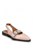 Bianco - Biavictoria Single Buckle Slingback Leather - Madalad slingback-kingad - 38