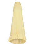 Malina - Sabrina Halterneck Ruffled Midi Dress - P&otilde;lveni ja midi - S