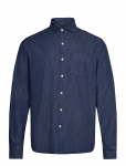 Oscar Jacobson - Reg Fit Wide Spread C Dark Indigo - Teksas&auml;rgid - M