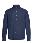 Oscar Jacobson - Reg Fit Wide Spread C Dark Indigo - Teksas&auml;rgid - M