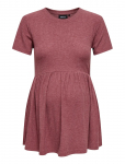 Only Maternity - Olmmalaya S/S O-Neck Top Jrs Noos - L&uuml;hikeste varrukatega - M