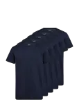 Claudio - Claudio 5-Pack T-Shirt Cotton - L&uuml;hikeste varrukatega - XXL