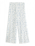 Lindex - Wide Pyjama Trousers In Pointelle - P&uuml;ksid - XXL