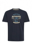 Blend - Bhkubert Tee - L&uuml;hikeste varrukatega - S