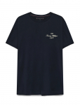 Tommy Hilfiger - Outline Flag Script Tee - L&uuml;hikeste varrukatega - S