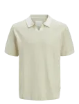 Jack & Jones - Jprcceaston Knit Split Neck Ss Sn - L&uuml;hikeste varrukatega - M
