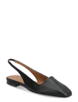 ATP Atelier - Plesio Black Nappa - Madalad slingback-kingad - 36