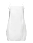 Monki - Tie-Back Twill Mini Dress - L&uuml;hikesed kleidid - XXS