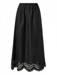 Malina - Chara Broderie Anglais Maxi Skirt - Maksiseelikud - 42