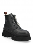 Copenhagen Studios - Cph693 Grainy Leather Teddy Black - Madala kontsaga poolsaapad - 41