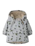 Lil'Atelier - Nbmlasnow05 Jkt Aop Fo Lil - Talvejoped - 80