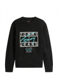 Tommy Jeans - Tjm Reg Signature Sweater Ext - Dressipluusid - L