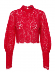 Bardot - Lace Georgia Top - Pikkade varrukatega - 38