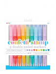 Ooly - Markers With Stamp 9 Pcs - Confetti - Pliiatsid - ONE SIZE
