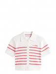 Tommy Hilfiger - Sweater Rib Polo Ss - L&uuml;hikeste varrukatega polos&auml;rgid - 128