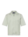 Lindbergh - Structure Resort Shirt S/S - L&uuml;hikeste varrukatega s&auml;rgid - M