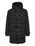Lyle & Scott - Modular Tartan Duffle Coat - Villased mantlid - XL