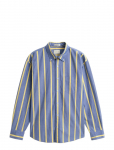 Gant - Rel Heritage Poplin Stripe Shirt - Mustriga s&auml;rgid - XL