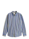 Gant - Rel Heritage Poplin Stripe Shirt - Mustriga s&auml;rgid - XL
