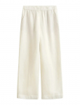 Gant - Linen Blend Pull On Pants - Sirge s&auml;&auml;rega - 40