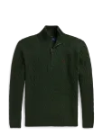 Polo Ralph Lauren - Cable-Knit Quarter-Zip Sweater - Kardiganid - M