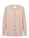 Closed - No Collar Blouse Shirts & Blouses - Pikkade varrukatega - L