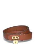 Lauren Ralph Lauren - Padlock Leather Belt - Taljev&ouml;&ouml;d - XS