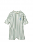 Liewood - Thor Seersucker Baby Swim Jumpsuit - Ujumisriided - 62