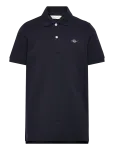 Gant Kids - Shield Pique Ss Polo Shirt - L&uuml;hikeste varrukatega polos&auml;rgid - 128