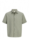 Jack & Jones - Jormontauk Wavy Texture Shirt Ss Sn - Vabaaja s&auml;rgid - XXL