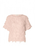 Selected - Slfmyline Ss Boat Neck Top B - L&uuml;hikeste varrukatega - 40