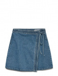 Vero Moda - Vmliza Mr Short Denim Wrap Skirt Ga Noos - L&uuml;hikesed seelikud - XL