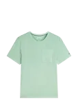 Tommy Hilfiger - Garment Dye Pocket Regular Tee - L&uuml;hikeste varrukatega - L