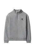 Calvin Klein - Terry Monogram Flock Half Zip - Dressipluusid - 128