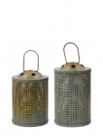 House Doctor - Tealight Holder, Hdmeta, Antique Br - Teek&uuml;&uuml;nlajalad - 12X 8.5X 14CM