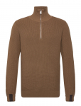 Mos Mosh Gallery - Mmgporter Quarter-Zip Knit - Poolpika lukuga džemprid - XXL