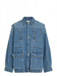ROUGE EDIT - Rouramonas L/S Denim Jacket/Pf - L&uuml;hikesed teksap&uuml;ksid - 40