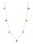 Lauren Ralph Lauren - Nk 16In Shaky Station Collar- Gld/ Multi - &Otilde;rnad kaelakeed - ONE SIZE 40.64 cm