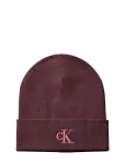 Calvin Klein - Ck Fine Rib Beanie - Kootud m&uuml;tsid - ONE SIZE