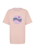 Maison Kitsune - Pop Wave Relaxed Tee-Shirt - L&uuml;hikeste varrukatega - M