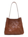 Nunoo - Chiara Braided Florence Brown W. Gold - V&auml;ikesed &uuml;le&otilde;lakotid - ONE SIZE