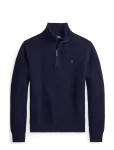 Polo Ralph Lauren - 2/16 Wool Cotton-Sweater-Half Zip - Poolpika lukuga džemprid - XS
