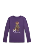 Ralph Lauren Kids - Polo Bear Cotton Long-Sleeve Tee - Pikkade varrukatega T-s&auml;rgid - 6