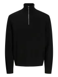 Jack & Jones - Jprblamilano Stitch Knit Half Zip Sn - Poolpika lukuga džemprid - XL