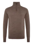 Bruun & Stengade - Bs Pelle Regular Fit Knitwear - Poolpika lukuga džemprid - M
