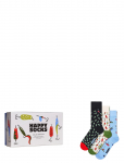 Happy Socks - 3-Pack Hook, Line, Sinker Socks Gift Set - Tavalised sokid - 36-40